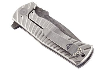 Image of Wilson Combat Eagle Framelock Titanium Flipper, Stainless Damascus Blade WTK-EAGLE-D