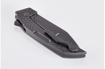 Image of Wilson Combat EDC-X Tactical Folding Knife, X-TAC Pattern, Titanium Framelock, Black, WTK-EDCX-B