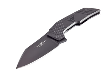 Image of Wilson Combat EDC-X Tactical Folding Knife, X-TAC Pattern, Titanium Framelock, Black, WTK-EDCX-B
