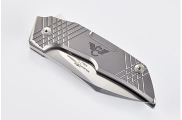 Image of Wilson Combat EDC-X Tactical Folding Knife X-TAC Pattern, Titanium Framelock, WTK-EDCX