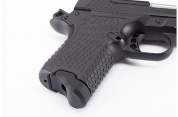 Image of Wilson Combat EDC X9S 9mm 10 Round Magazine w/Finger Rest Base Plate, Black, Black, Subcompact, 975FR