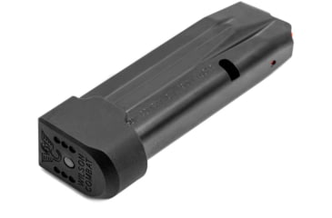 Image of Wilson Combat EDC X9s/SFX9, 9mm, 15 Round Rifle Magazine w/Extended Aluminum Base Pad, Black, 849-9S15-15RD