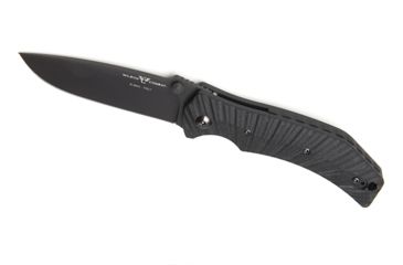 Image of Wilson Combat Extreme Lite Carry, Black G-10 Starburst Handle, Folding Knive, Black Plain, WTK-ELC-BG10