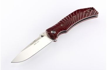 Image of Wilson Combat Extreme Lite Carry, Cocobolo Hardwood Handle,Folding Knive, Stonewash Plain, WTK-ELC-COCO