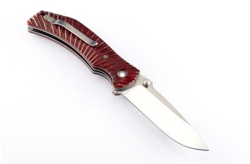 Image of Wilson Combat Extreme Lite Carry, Cocobolo Hardwood Handle,Folding Knive, Stonewash Plain, WTK-ELC-COCO