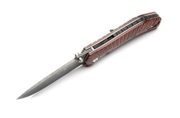 Image of Wilson Combat Extreme Lite Carry. Starburst Pattern, Cocobolo, Damasteel Damascus Blade WTK-ELC-COCO-D