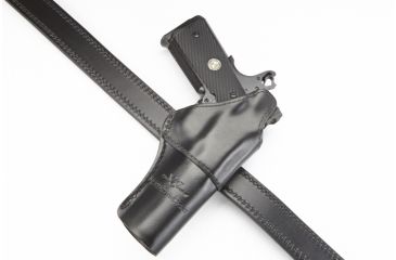 Image of Wilson Combat Featherweight IWB Holster, 1911, Left Hand, 1.5in Belt, Black F1BLL15