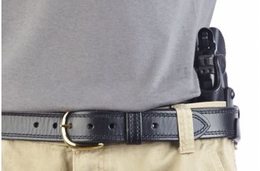 Image of Wilson Combat Featherweight IWB Holster, 1911, Left Hand, 1.5in Belt, Black F1BLL15