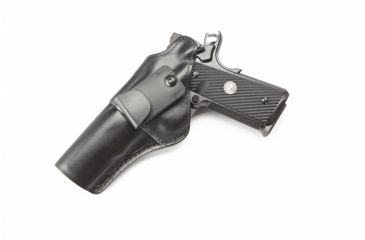 Image of Wilson Combat Featherweight IWB Holster, 1911, Left Hand, 1.5in Belt, Black F1BLL15