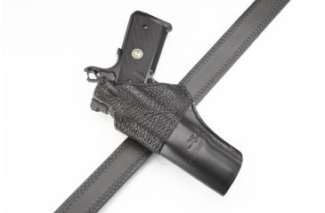 Image of Wilson Combat Featherweight IWB Holster, 1911, Right Hand, 1.5in Belt, Shark, Black F1BSR15