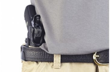 Image of Wilson Combat Featherweight IWB Holster, 1911, Right Hand, 1.5in Belt, Shark, Black F1BSR15