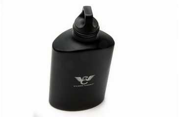 Image of Wilson Combat Flask, Aluminum, Black, 17oz 787