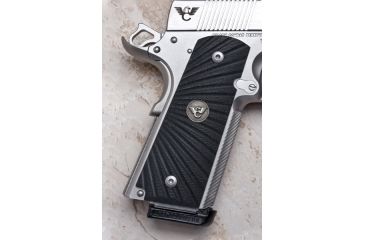 Image of Wilson Combat Grip Medallion, Set of 2, Pewter 351M