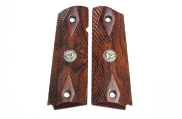 Image of Wilson Combat Grips, Full-Size, Coco Bolo, Double Diamond, Brown 351AFS