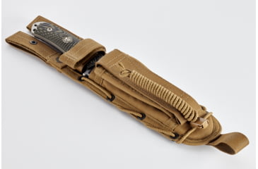 Image of Wilson Combat Hide Fighter Fixed Blade Knife, G10, Wilson Combat/Steve Woods, Black/Green, WTK-HF-GN