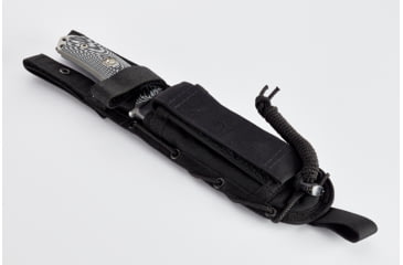 Image of Wilson Combat Hide Fighter Fixed Blade Knife, G10, Wilson Combat/Steve Woods, Black/Grey, WTK-HF-G