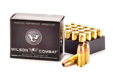 Image of Wilson Combat Hornady 9mm Luger 147 Grain Extreme Terminal Performance Brass Cased Pistol Ammo, 20 Rounds, A9-147-XTPSUB-20RD