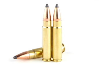 Image of Wilson Combat Hornady SP 300 HAMR 110 Grain Brass Cased Pistol Ammo, 200 Round, A300HMR-110-SP-BLK-200RD