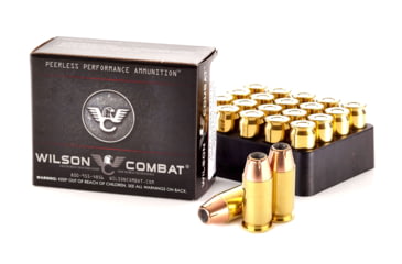 Image of Wilson Combat Hornady XTP .45 ACP 200 Grain Brass Cased Pistol Ammo, 20 Round, A45-200-XTP-C-20RD