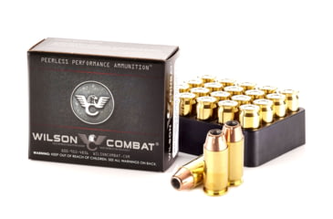 Image of Wilson Combat Hornady XTP .460 Rowland 230 Grain Brass Cased Pistol Ammo, 20 Rounds, A460-230-XTP-20RD