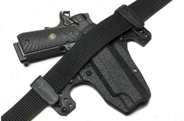 Image of Wilson Combat IWB Conversion Kit for Edge Holster, 1.5in Belt, Black ED-IWB-K