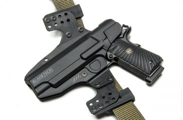 Image of Wilson Combat IWB Conversion Kit for Edge Holster, 1.5in Belt, Black ED-IWB-K