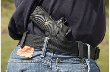 Image of Wilson Combat IWB Conversion Kit for Edge Holster, 1.5in Belt, Black ED-IWB-K