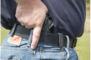 Image of Wilson Combat IWB Conversion Kit for Edge Holster, 1.5in Belt, Black ED-IWB-K