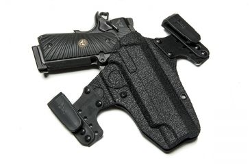 Image of Wilson Combat IWB Conversion Kit for Edge Holster, 1.5in Belt, Black ED-IWB-K