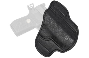 Image of Wilson Combat Jason Winnie Leather Outside the Waistband Holster, Wilson Combat EDC X9/SFX9, Right, Black Elephant, CH9BER15R