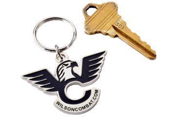 Image of Wilson Combat Key Chain, Silver 875