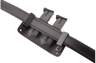 Image of Wilson Combat Kydex Carry Double Magazine Pouch, Beretta 92/96, Left Hand, 1.75in, Black KC4BKL15D