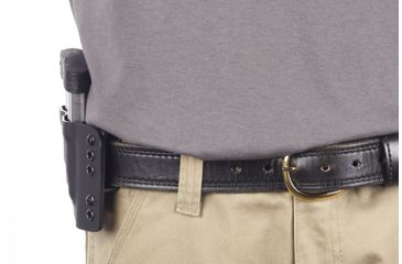 Image of Wilson Combat Kydex Carry Double Magazine Pouch, S&amp;W M&amp;P Shield, Left Hand, 1.75in Belt, Black KC15BKL15D