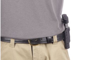 Image of Wilson Combat Kydex Carry Double Magazine Pouch, S&amp;W M&amp;P Shield, Right Hand, 1.75in Belt, Black KC15BKR15D