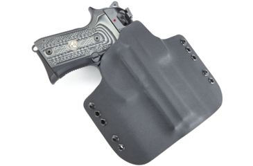 Image of Wilson Combat Kydex Carry Holster, Beretta 92, 96 Compact, Right Hand, 1.75in Belt, Black, KC12BKR15