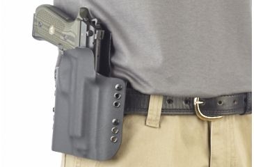 Image of Wilson Combat Kydex Carry Holster, Beretta 92, 96, Right Hand, 1.75in Belt, Black KC4BKR15