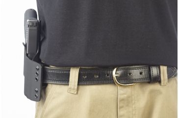 Image of Wilson Combat Kydex Carry Holster, Glock 19, 23, Right Hand, 1.75in Belt, Black KC5BKR15