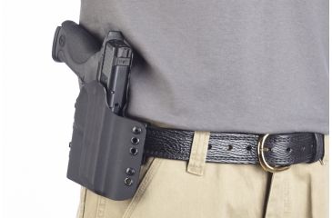 Image of Wilson Combat Kydex Carry Holster, S and W M and P, Right Hand, 1.75in Belt, Black KC13BKR15