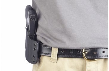 Image of Wilson Combat Kydex Carry Holster, S and W M and P Shield, Right Hand, 1.75in Belt, Black KC15BKR15