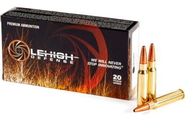 Image of Lehigh Defense .308 Winchester 152 Grain 05 Controlled Chaos Brass Rifle Ammo, 20 Rounds, LA308-152-CC