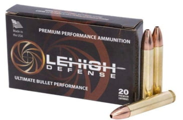 Image of Wilson Combat Lehigh Defense CC .350 Legend 150 Grain Hollow Point Frangible Brass Cased Rifle Ammo, 20 Rounds, LA350-150-CC