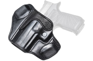 Image of Wilson Combat Lo-Profile II Leather Outside the Waistband Holster, SIG P320 Carry, Left, Black, MLP21CBLSL15