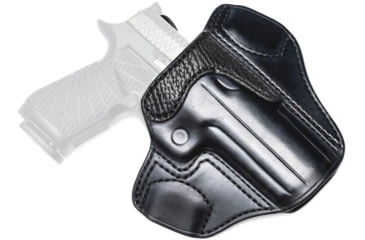 Image of Wilson Combat Lo-Profile II Leather Outside the Waistband Holster, SIG P320, Right, Black, MLP21BLSR15