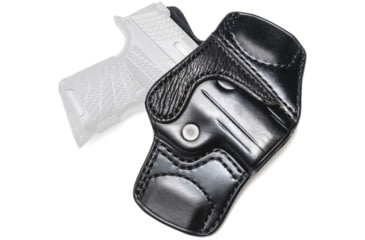 Image of Wilson Combat Lo-Profile II Leather Outside the Waistband Holster, Sig Sauer P365, Right, Black, MLP24BLSR15