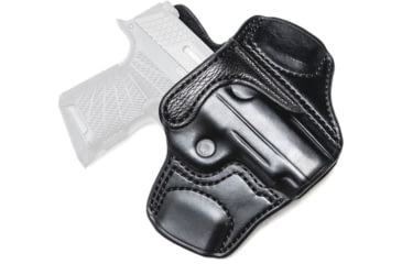 Image of Wilson Combat Lo-Profile II Leather Outside the Waistband Holster, Sig Sauer P365XL, Right, Black, MLP25BLSR15