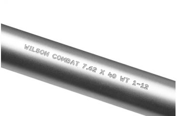 Image of Wilson Combat Match Grade Barrel, 7.62x40 WT, Recon SR Tactical, 14.7in, 1-12 Twist, Stainless TR-762RCS14-112