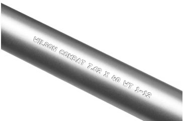 Image of Wilson Combat Match Grade Barrel, 7.62x40 WT, Recon Tactical, 16in, 1-12 Twist, Stainless TR-762RC16-112