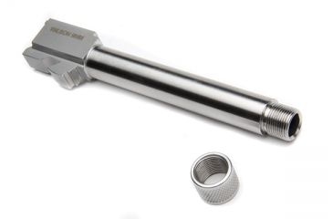 Image of Wilson Combat Match Grade Barrel, 9mm, Glock 17, 5.19in Threaded 1, 2-28, Stainless 767