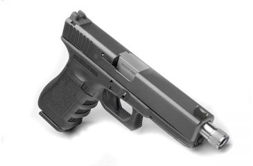 Image of Wilson Combat Match Grade Barrel, 9mm, Glock 17, 5.19in Threaded 1, 2-28, Stainless 767