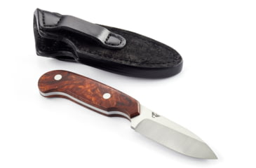 Image of Wilson Combat Mombasa Skinner Fixed Blade Knife, Des. Ironwood, Woods, Black, WTK-MBH